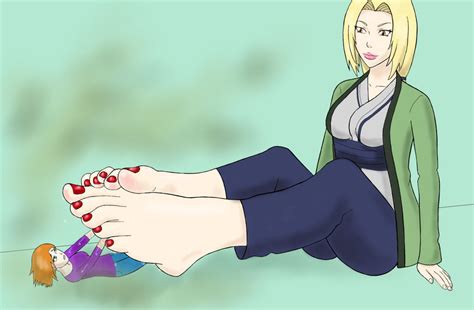 anime foot slave|Tsunade's Lunch Break Pt. 1/2 : r/AnimeFeets .